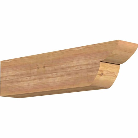 Ekena Millwork Crestline Smooth Rafter Tail, Western Red Cedar, 5 1/2"W x 8"H x 32"L RFT06X08X32CRE00SWR